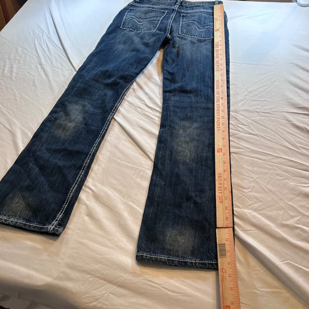 Wrangler 20X Competition Boys Jeans 16 Regular Dark Wash Straight Leg 1042BWXCL